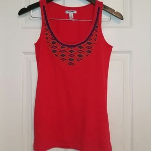 🦋 3/$30 ON beaded tank top